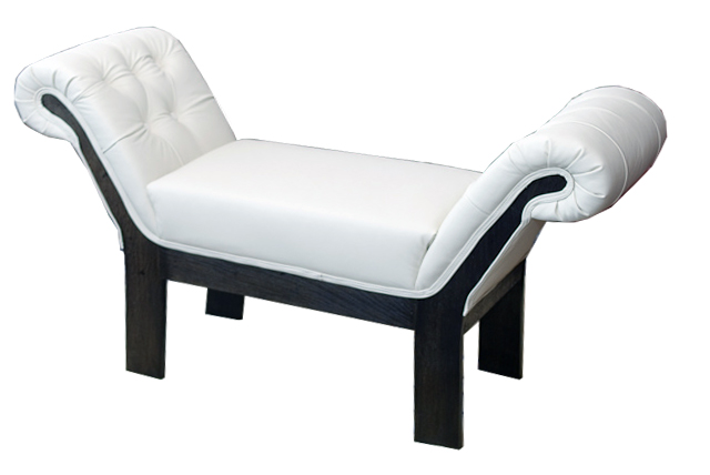 Chesterfield Hocker Leder Polster Fußhocker Chaise Ottomane Relax Pouf Neu von JV Möbel