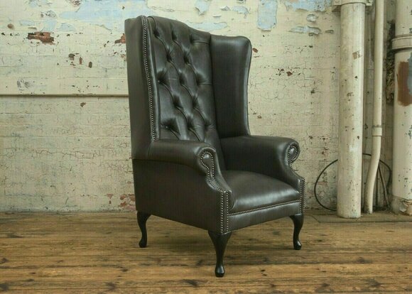 Chesterfield Ohrensessel Einsitzer Sofa Couch Relax Polster Samt Leder Chesterfield Ohrensessel Einsitzer Sofa Couch Relax Polster Samt Leder von JV Möbel