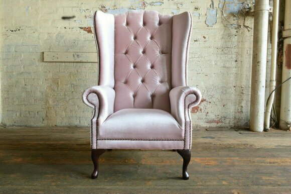 Chesterfield Ohrensessel Einsitzer Sofa Couch Relax Polster Samt Leder Chesterfield Ohrensessel Einsitzer Sofa Couch Relax Polster Samt Leder von JV Möbel