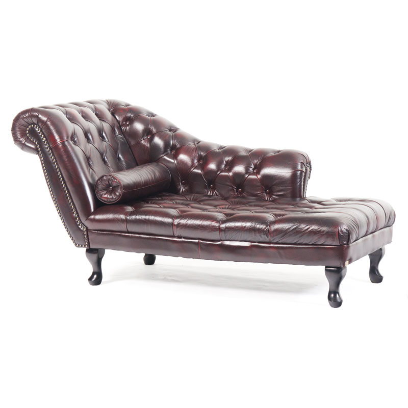 Chesterfield Rot Chaise Lounge Designer Liege Leder Sofa Chaiselongues Couch Neu Chesterfield Rot Chaise Lounge Designer Liege Leder Sofa Chaiselongues Couch Neu von JV Möbel