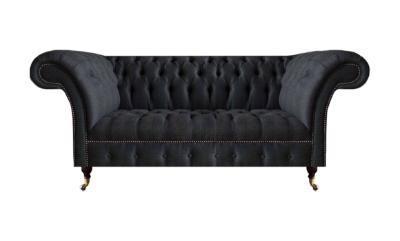 Chesterfield Schwarze Sitzcouch Designer Polstersofas Moderne Couchen Chesterfield Schwarze Sitzcouch Designer Polstersofas Moderne Couchen von JV Moebel