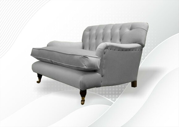 Chesterfield Sessel Fernseh Design Polster Sofa Couch Chesterfield Textil Neu Chesterfield Sessel Fernseh Design Polster Sofa Couch Chesterfield Textil Neu von JV Möbel