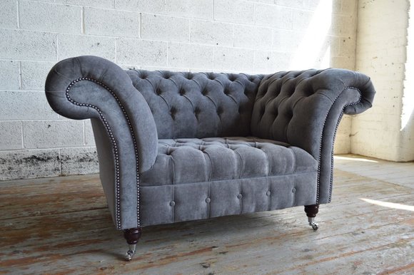 Chesterfield Sessel Fernseh Design Polster Sofa Couch Chesterfield Textil Chesterfield Sessel Fernseh Design Polster Sofa Couch Chesterfield Textil von JV Möbel