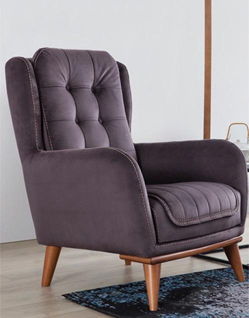 Chesterfield Sessel Relax Club Sofa Einsitzer Couch Polster Möbel Braun von JV Möbel