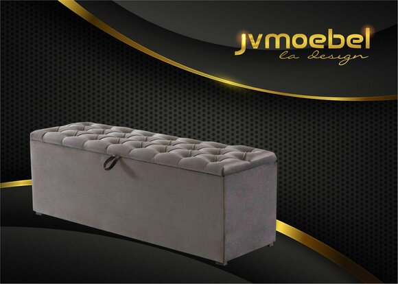 Chesterfield Sitzbank Modern Desing Ottomane Sitzhocker Zweisitzer Textil Neu Chesterfield Sitzbank Modern Desing Ottomane Sitzhocker Zweisitzer Textil Neu von JV Möbel