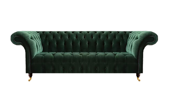 Chesterfield Stilvolle Grüne Couch Wohnzimmer Sitzmöbel Polstersofas von JV Moebel