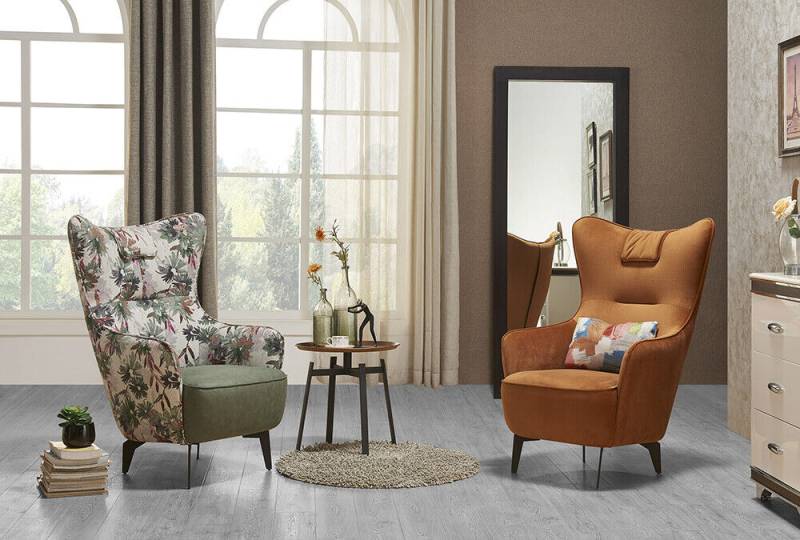 Chesterfield Stühle Stuhl Polster Cocktail Relax Bar Lounge Club Design Sessel von JV Moebel