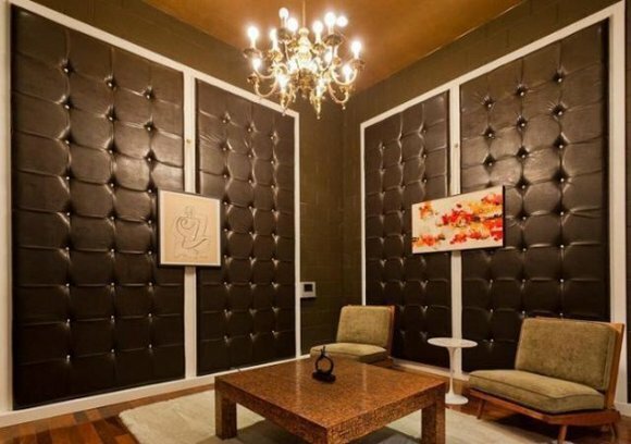 Chesterfield Wandverkleidung Wandpaneelen Verkleidung Leder Polster Chesterfield Wandverkleidung Wandpaneelen Verkleidung Leder Polster von JV Möbel