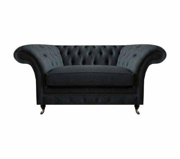 Chesterfield Wohnzimmer Sessel Designer Polstermöbel Sitzmöbel Einsitzer von JV Moebel