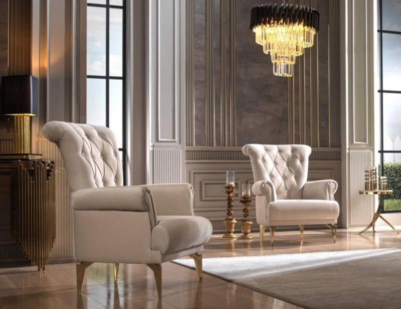 Clubsessel Sessel Wohnzimmersessel Relaxliege Fernsehsessel Polster 2tlg von JV Möbel