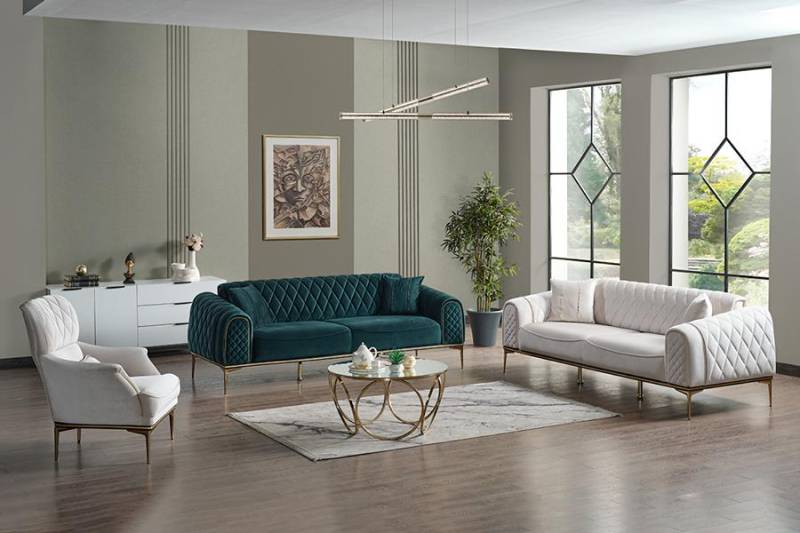 Couch Hochwertige Sofagarnitur 3 2 Sitzer Garnitur Moderne Sofa 1 Sitzer Möbel von JV Möbel