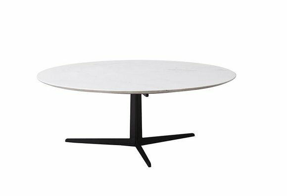 Couch Tisch Glas Sofa Beistell Designer Runde Tische Metall Italien Möbel von JV Möbel