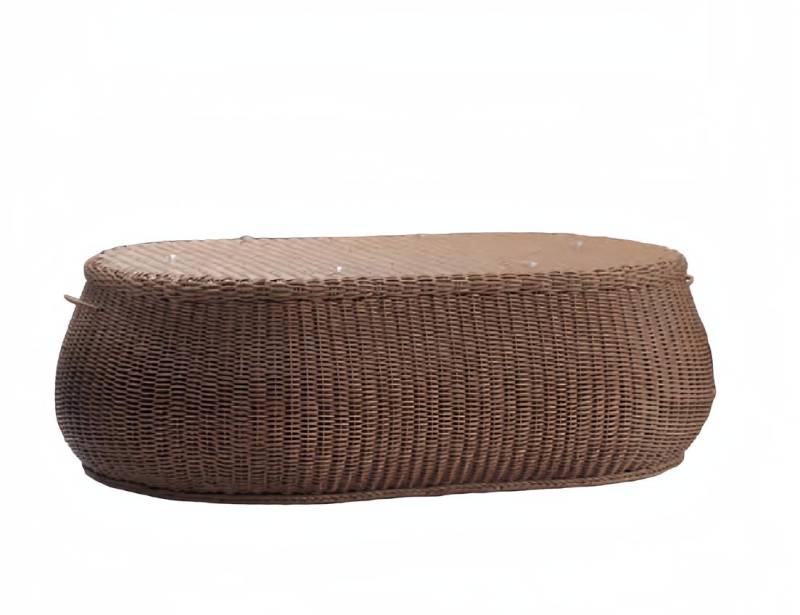 Couchtisch Braun Kaffeetisch Beistelltisch Designer Rattan Tische Terrasse von JV Möbel