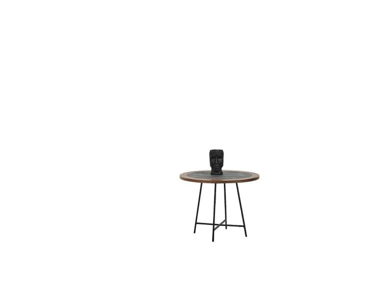 Couchtisch Design Holz Rund Braun Beistell Tisch Wohnzimmer Tische Neu von JV Möbel