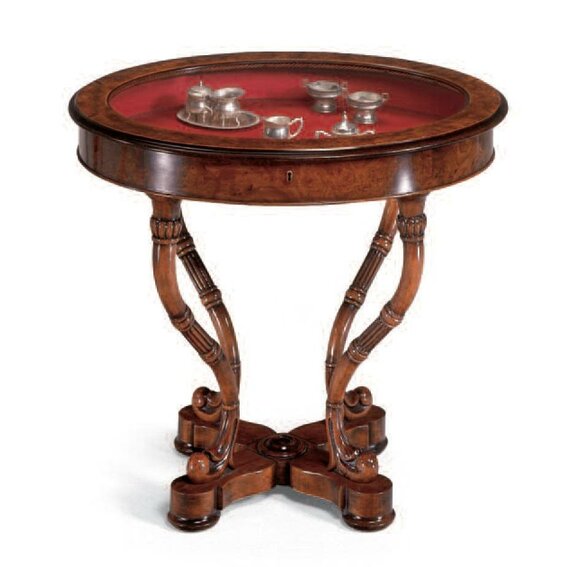 Couchtisch Holztisch Design Tische Italienischer Rundtisch Holz Beistelltisch Couchtisch Holztisch Design Tische Italienischer Rundtisch Holz Beistelltisch von JV Möbel