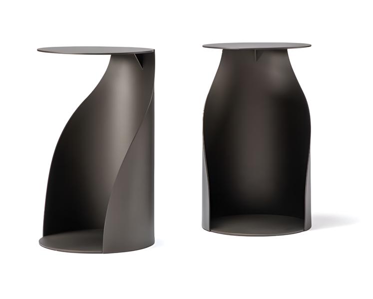 Couchtisch Modern Luxus Doppel Rund Couchtisch Wohnzimmer Möbel Tisch von JV Möbel