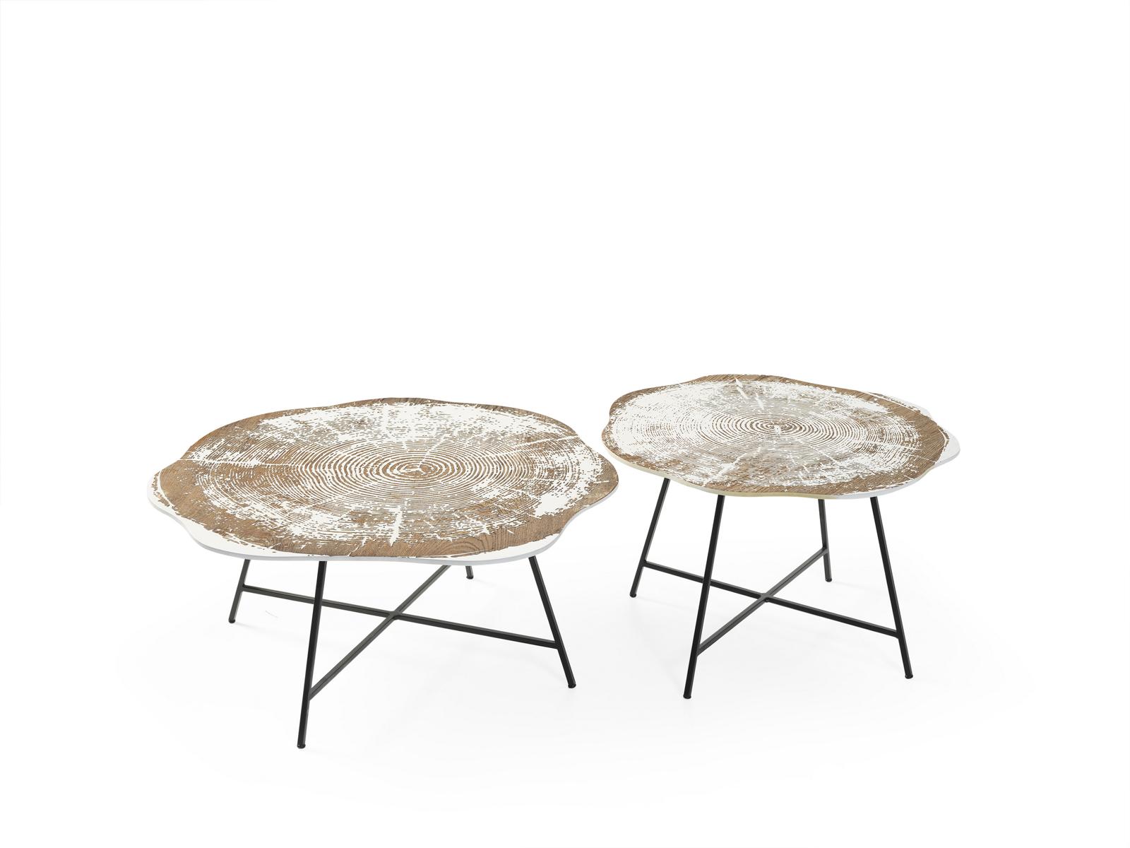 Couchtische 2er Set Couchtische Tische Designer Rund 2tlg Kaffeetische von JV Möbel