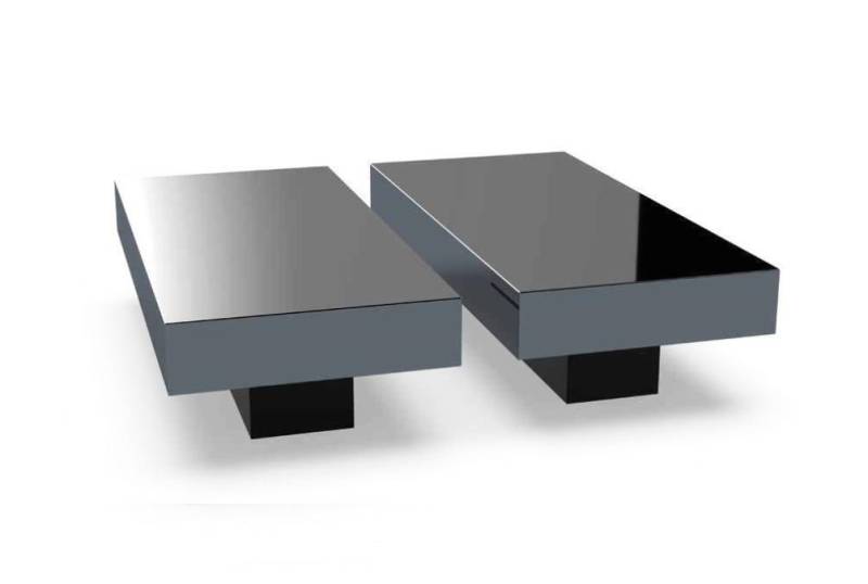 Couchtische Tisch Luxus Glas Tische Konsolen Design Möbel Set 2x neu von JV Möbel