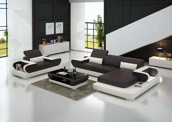 DESIGN XXL BIG SOFA ECKSOFA LEDERSOFA COUCH SESSEL POLSTER WOHNLANDSCHAFT G8002E DESIGN XXL BIG SOFA ECKSOFA LEDERSOFA COUCH SESSEL POLSTER WOHNLANDSCHAFT G8002E von JV Möbel