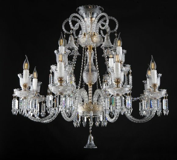 Deckenlampe Kristall Kronleuchter Deckenleuchte Lüster Beleuchtung Elite Deckenlampe Kristall Kronleuchter Deckenleuchte Lüster Beleuchtung Elite von JV Möbel