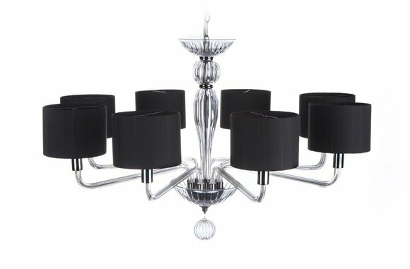 Deckenlampe Kristall Kronleuchter Deckenleuchte Lüster Beleuchtung Elite von JV Möbel