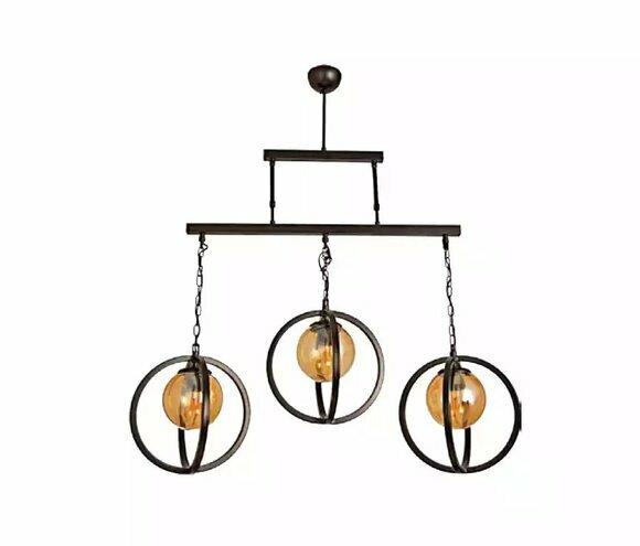 Deckenlampe Luster Glass schick ins Haus für das Wohnzimmer stil von JV Moebel
