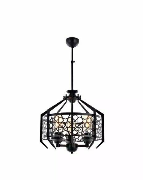 Deckenlampe Pendelleuchte Wohnzimmer Esszimmer Luxus black Luster von JV Moebel