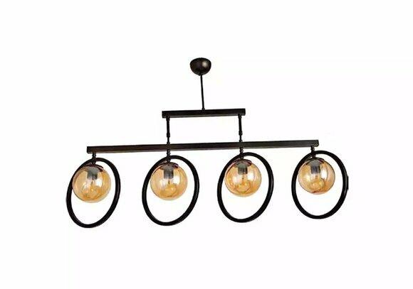 Deckenlampe im luxuriösen Stil Ein Blickfang für das Wohnzimmer von JV Moebel