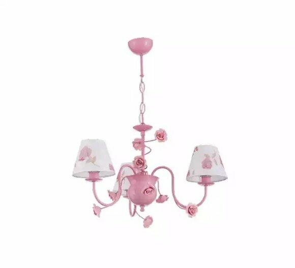 Deckenlampe pink mit modernem Design im Wohnzimmer Schlafzimmer neu von JV Moebel