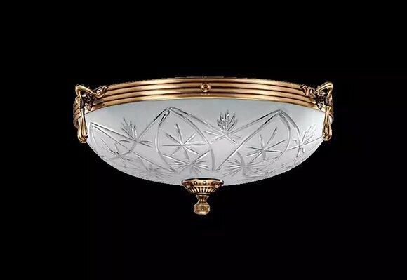 Deckenleuchter Lüster Deckenlampe Grau Lampe Kronleuchter Glas Gold von JV Moebel