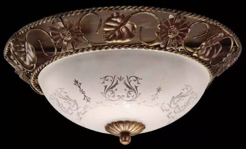 Deckenleuchter Lüster Kronleuchter Deckenlampe Lampen Glas Gold Rund von JV Moebel