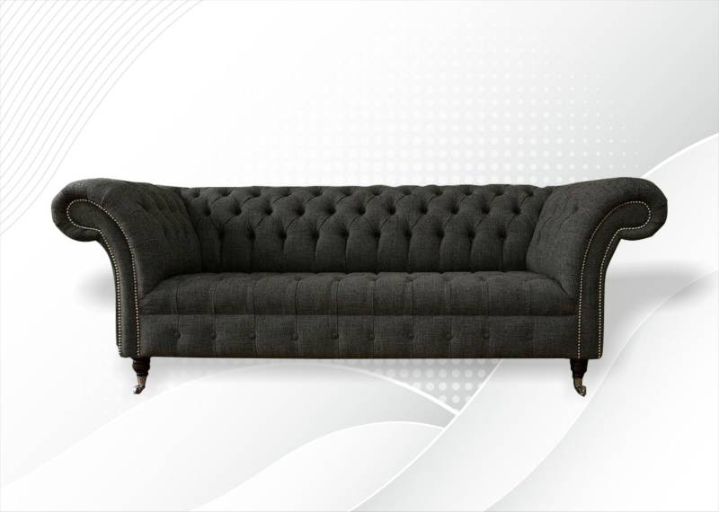 Desig Sofa 3 Sitzer Leder Sofas Couch Polster Garnitur Moderner Dreisitzer Möbel von JV Möbel