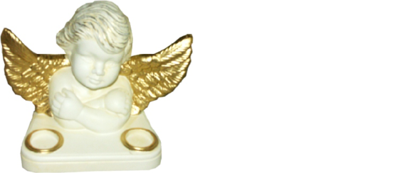 Design Amor Büste Figur Statue Skulptur Skulpturen Kerzen Halter Kerzenständer von JV Möbel