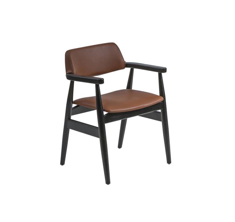 Design Armlehnstuhl Esszimmer Schwarz Möbel Holzstuhl Neu Sitz Design Armlehnstuhl Esszimmer Schwarz Möbel Holzstuhl Neu Sitz von JV Möbel