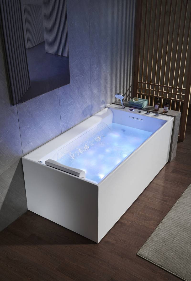 Design Badewanne Sprudel Whirlpool Wanne Luxus Wanne Wellness von JV Möbel