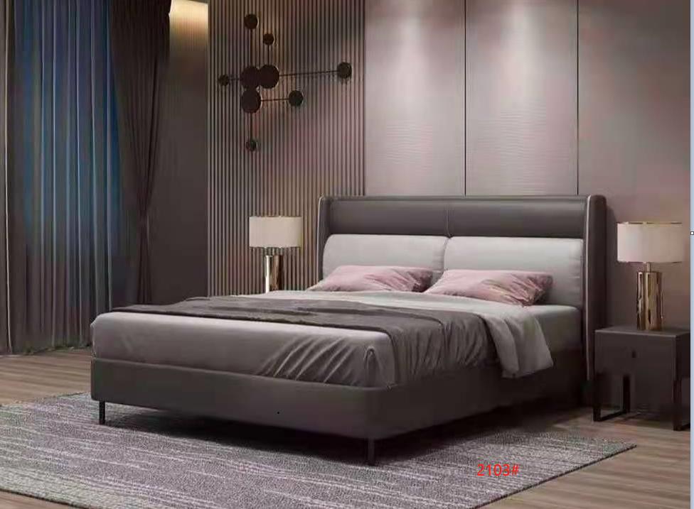 Design Bett Betten 180 x 200cm Dubai Doppel Hotel Holz Schlafzimmer von JV Möbel