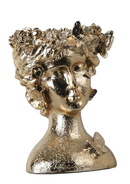 Design Blume gekrönt Figur Statue Skulptur Figuren Deko Dekoration Skulpturen von JV Möbel