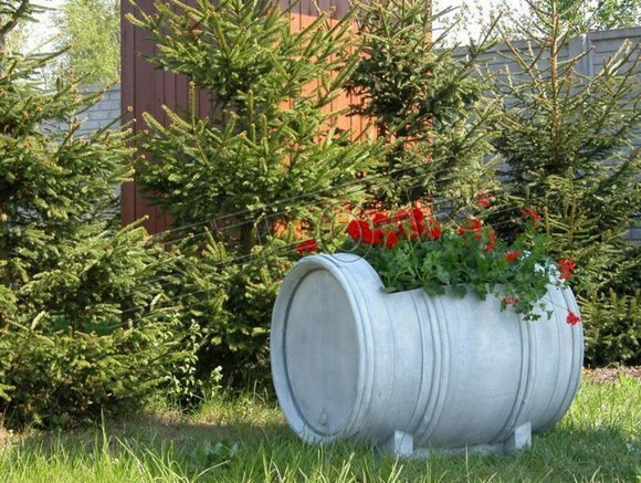 Design Blumentopf Top Planz Kübel Gefäß Töpfe Figur Gesicht Skulptur von JV Möbel