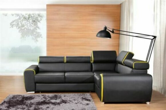 Design Ecksofa L-form Bettfunktion Couch Leder Textil Sofas Couchen Design Ecksofa L-form Bettfunktion Couch Leder Textil Sofas Couchen von JV Möbel