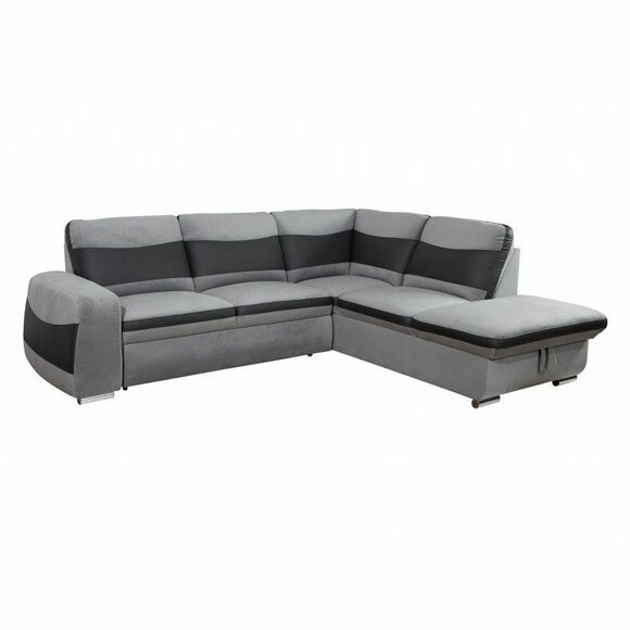 Design Ecksofa Sofa Road II Bettfunktion Couch Polster Sitz Eck Sofas Schlafsofa von JV Möbel