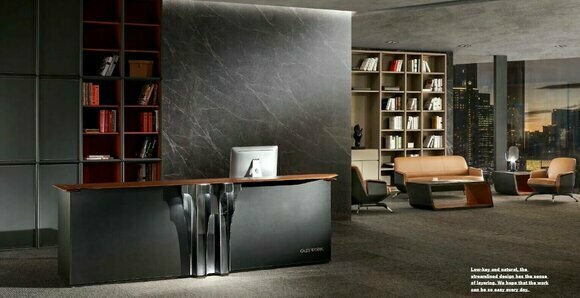 Design Empfang Tische Theke Tresen Rezeption Büro Hotel Praxis Messe von JV Möbel