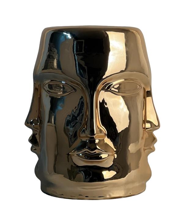 Design Figur Statue Adler bank Skulptur Figuren Vergoldet Statuen Skulpturen von JV Möbel