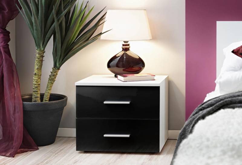 Design Holz Nachttisch Beistelltisch Konsolen Einrichtung Schlafzimmer Moderne von JV Möbel
