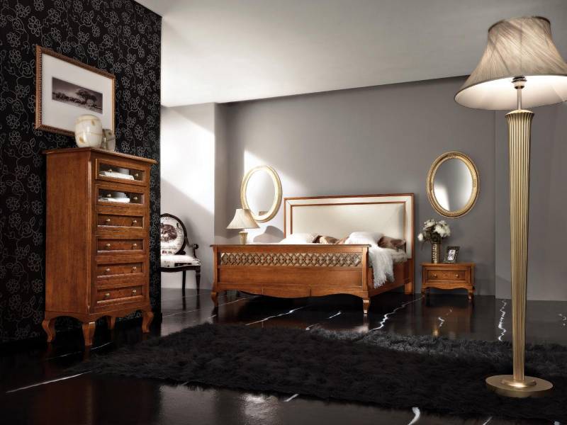 Design Klassische Luxus Möbel Modern Bett 2x Nachttisch 4tlg Schlafzimmer Set Design Klassische Luxus Möbel Modern Bett 2x Nachttisch 4tlg Schlafzimmer Set von JV Möbel