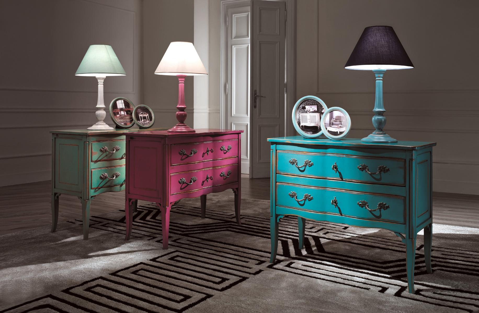 Design Kommode Anrichte Side Lowboard Schrank Regal Luxus Abstrakt Wohnzimmer von JV Möbel