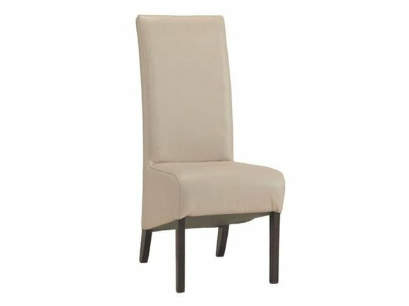 Design Lehnstuhl Sessel Holz Leder Polster Esszimmer Textil Gastro Stuhl von JV Möbel