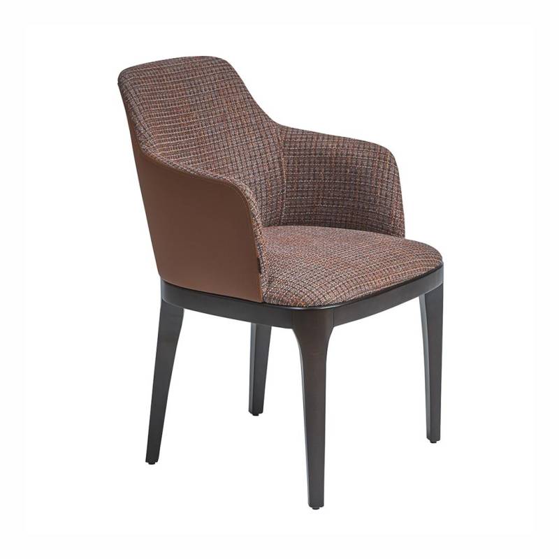 Design Lounge Stuhl mit Armlehnen Esszimmer Polster Stühle Neu von JV Möbel