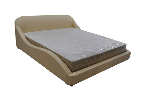 Design Luxus Bett Polster Ehe Hotel Moderne Betten Leder 140/160/180/200 von JV Möbel