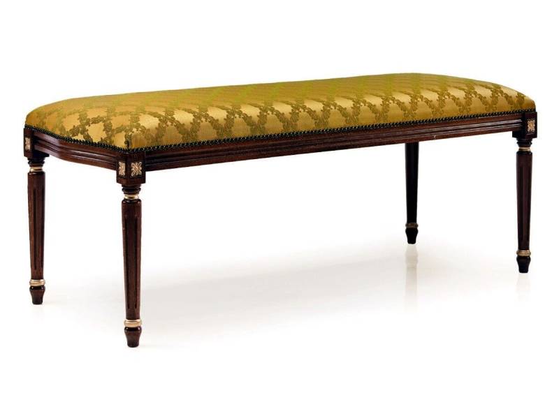 Design Luxus Hocker Polster Modern Sitz Textil Relax Beistell Sofa Chesterfield von JV Möbel