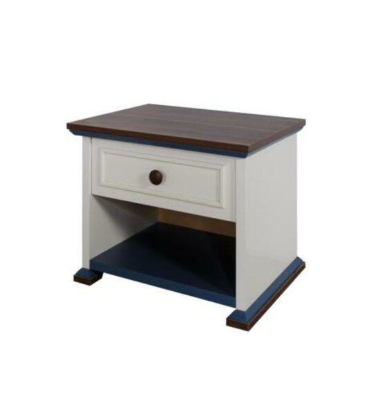 Design Modern Möbel Nachttisch Kinder Beistell Jugendzimmer Weiß Holz von JV Möbel